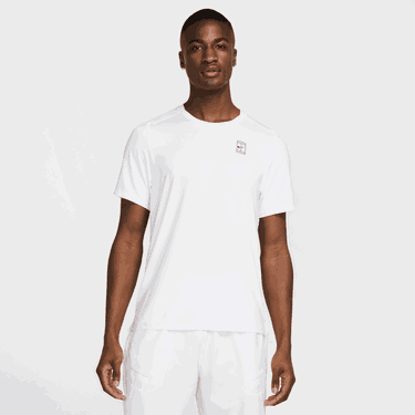Tričko Nike NikeCourt Advantage Dri-FIT Tennis T-Shirt Biela | FZ6910-100, 0