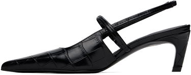 Tenisky a topánky TOTEME The Sharp Slingback Heels Čierna | 243-WAS821-LE0076, 2