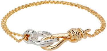 Náramok Bottega Veneta Knot Bracelet Metalická | 795803 V507D, 1
