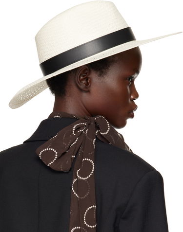 Klobúk Max Mara Max Mara Sidney Panama Hat Biela | 2414571032600, 2