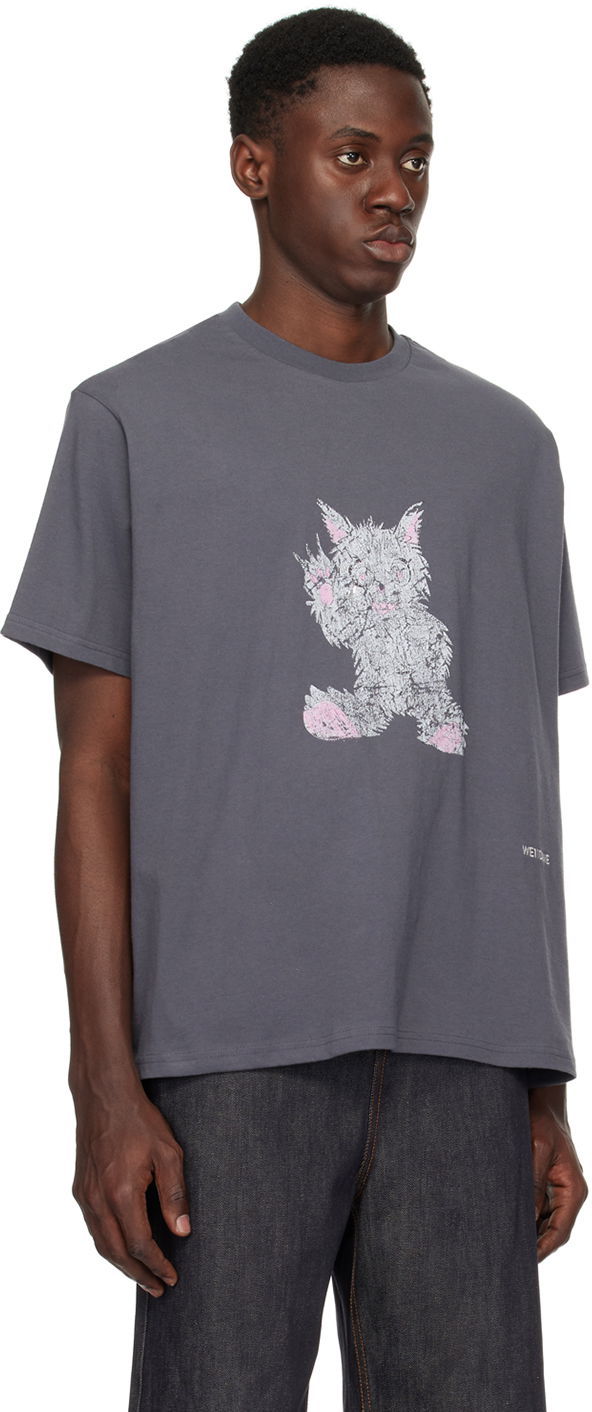 Tričko We11done Printed T-Shirt Šedá | WD-TT1-24-765-U-CH, 1
