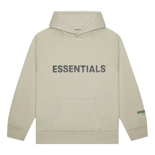 Mikina Fear of God Essentials Logo Hoodie Béžová | 192250500206245