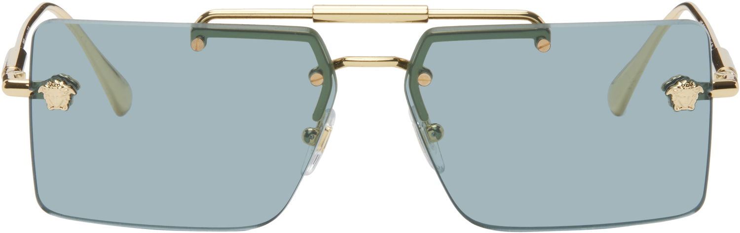 Slnečné okuliare Versace Versace Medusa Glam Sunglasses Metalická | 0VE2245 10028060 8056262296523, 0