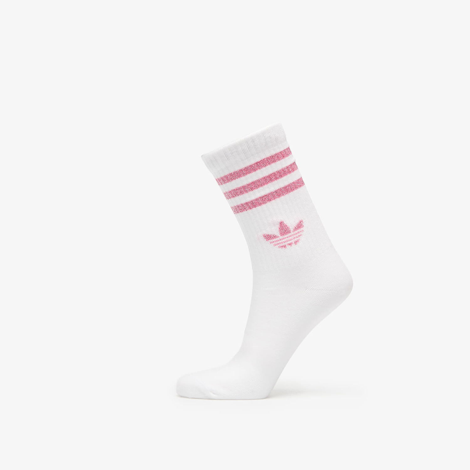 Ponožky adidas Performance Glitter Crew Socks 2 Pairs Ružová | JX5205, 1