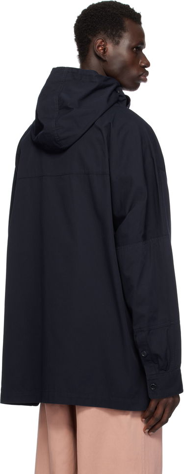Vetrovka Dries Van Noten Dries Van Noten Asymmetric Jacket Navy | 251-020741-1463, 2