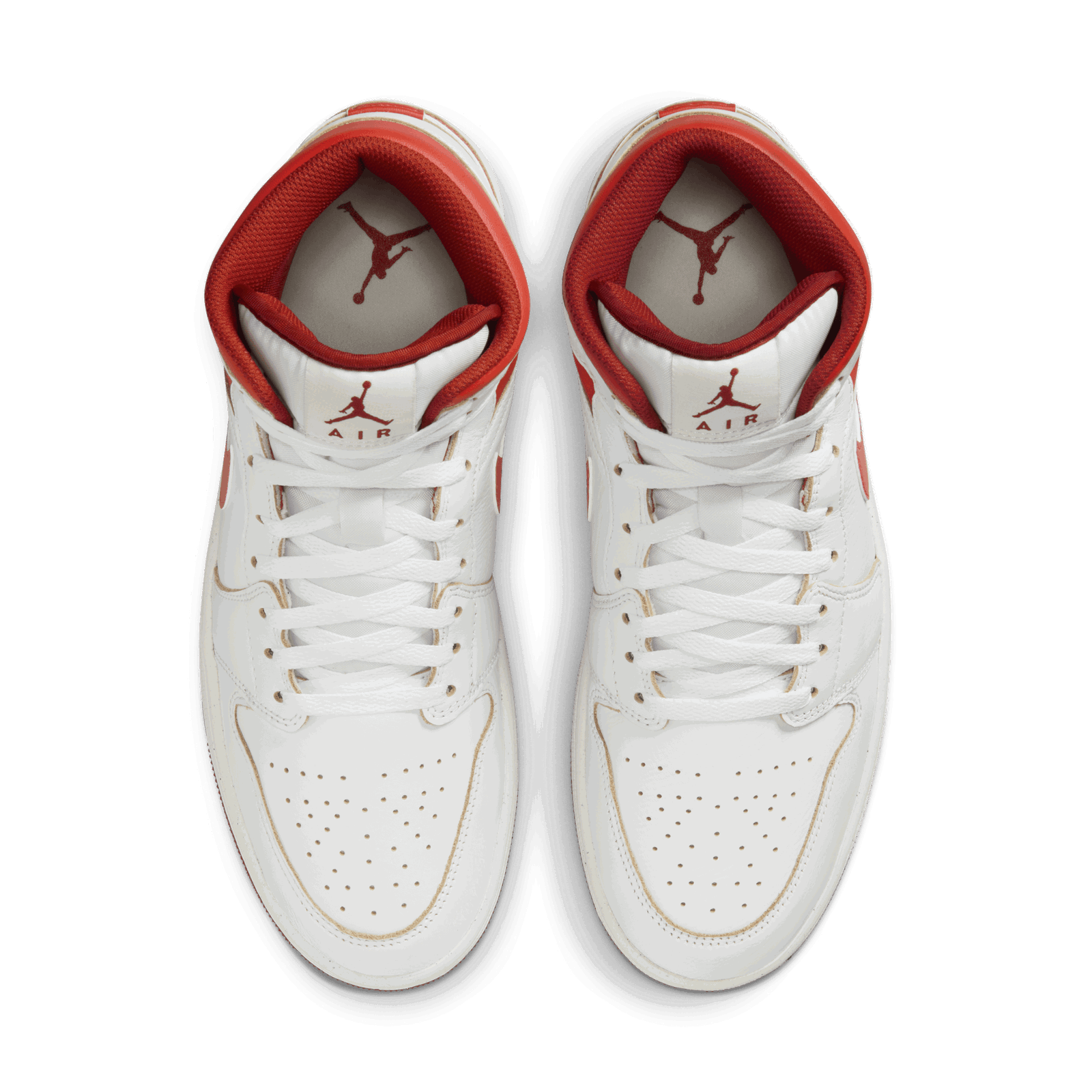 Air Jordan 1 Mid SE "White Dune Red"