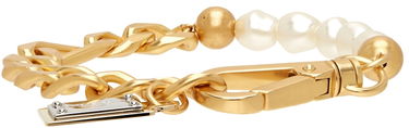 Náramok Dolce & Gabbana Dolce&Gabbana DG Logo Pearl Chain Bracelet Metalická | WBN7P3 W1111, 3