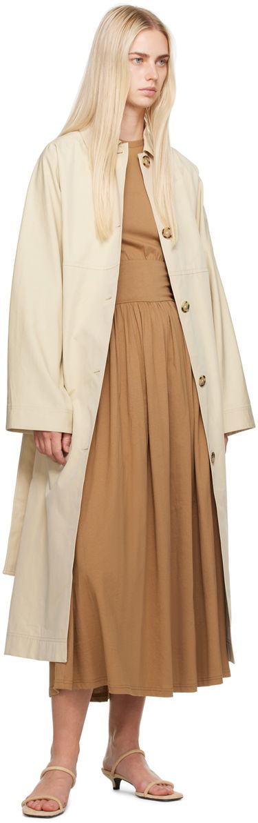 Trenčkot TOTEME Tumbled Trench Coat Béžová | 243-WRO0127-FB0197, 3
