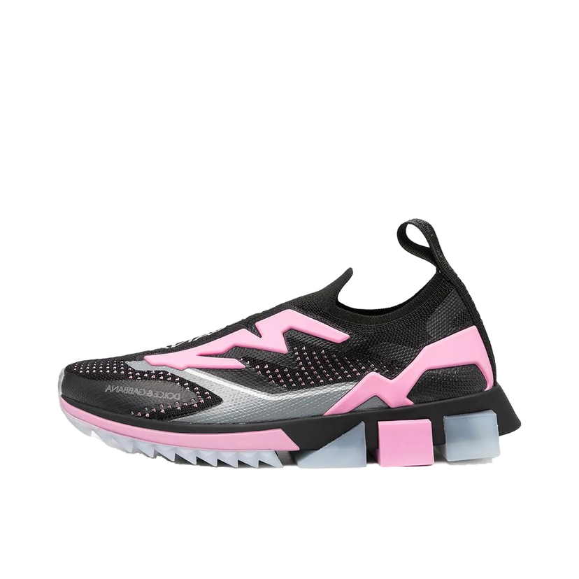 Tenisky a topánky Dolce & Gabbana Sorrento Slip On Black Pink W Ružová | CK1823AW478