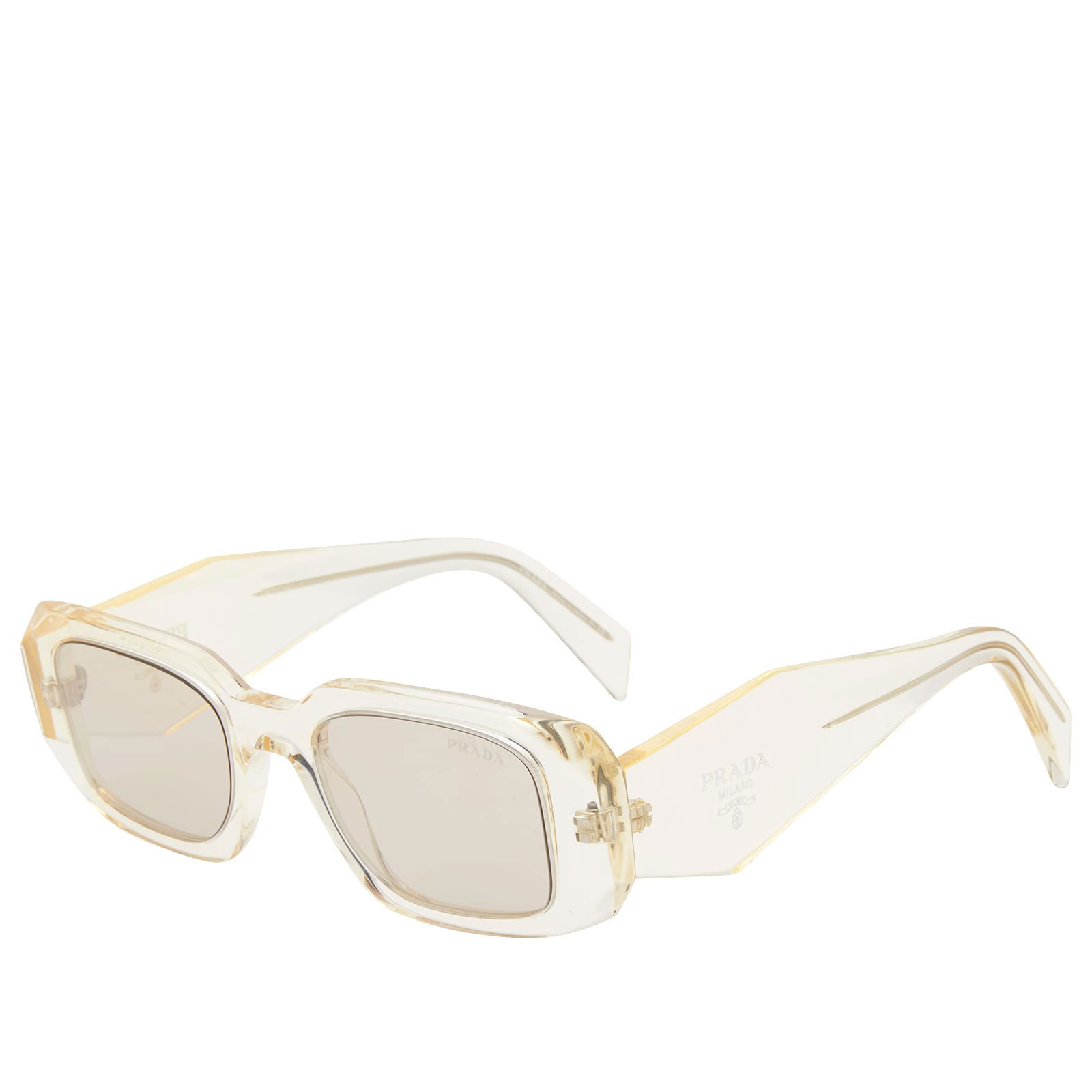 Transparent Champagne Sunglasses