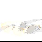 Transparent Champagne Sunglasses