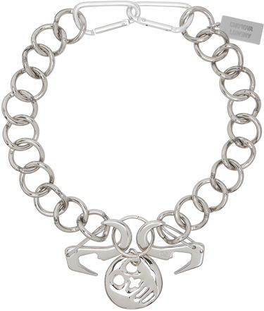 Náhrdelník Chopova Lowena Big Curb Chain Necklace with Charms Metalická | 6530, 0