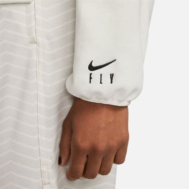 Mikina Nike Dri-FIT Swoosh Fly 1/4 Zip Basketball Sweatshirt Biela | DX0561-133, 1