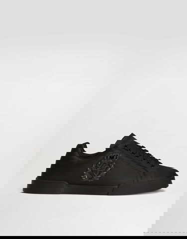 Tenisky a topánky Dolce & Gabbana Portofino Light Strobel Calfskin Čierna | CS2330A014180999, 0