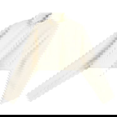 Bunda SKIMS Teddy Funnel Neck Cropped Jacket Béžová | LS-LST-9942W-ECU, 0