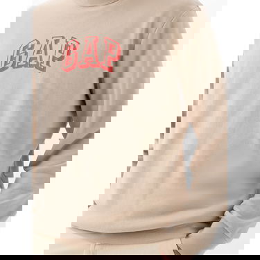 Mikina GAP Logo Crewneck Sweatshirt Bedrock 291 Béžová | 868456-01, 2