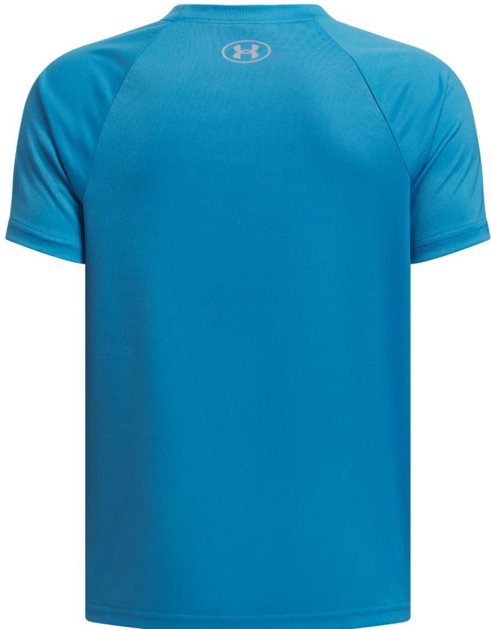 Tričko Under Armour Under Armour Tech Split Wordmark Short Sleeve T-Shirt Modrá | 1383010-452, 1