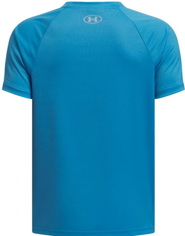 Tričko Under Armour Under Armour Tech Split Wordmark Short Sleeve T-Shirt Modrá | 1383010-452, 1