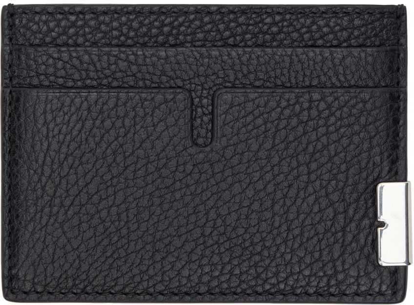 Peňaženka Burberry Black B Cut Card Holder Čierna | 8083754, 0