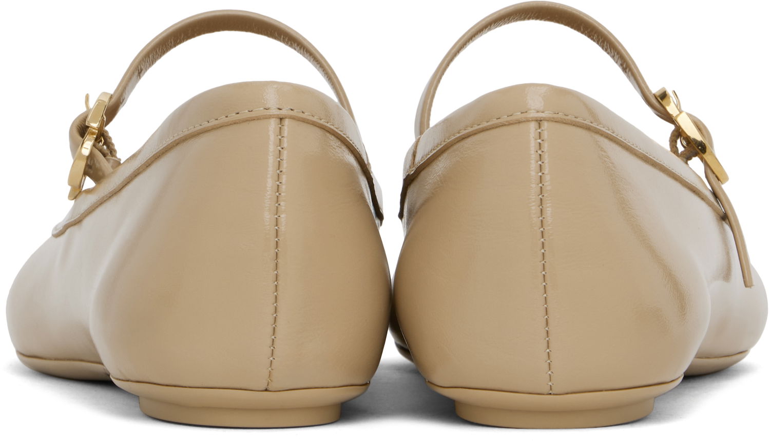 Tenisky a topánky Gianvito Rossi Carla Ballerina Flats Béžová | G22223-05GOM-NUI, 1