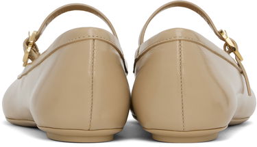 Tenisky a topánky Gianvito Rossi Carla Ballerina Flats Béžová | G22223-05GOM-NUI, 1