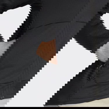 Bunda adidas Performance Terrex Xperior Light Fleece Hooded Jacket Čierna | IB1823, 5