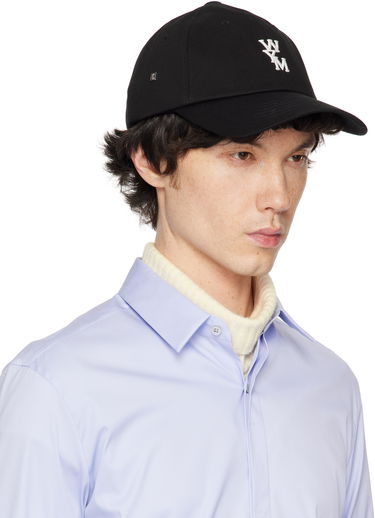 Šiltovka WOOYOUNGMI WOOYOUNGMI Logo Ball Cap Čierna | W251AC51, 1