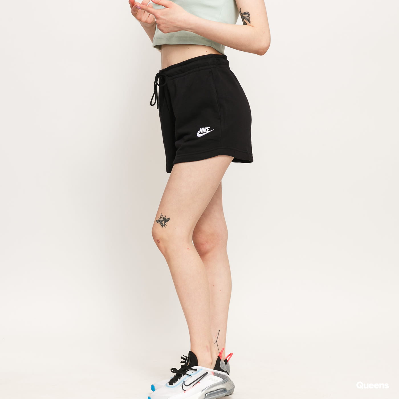 Šortky Nike French Terry Shorts Čierna | CJ2158-010, 1