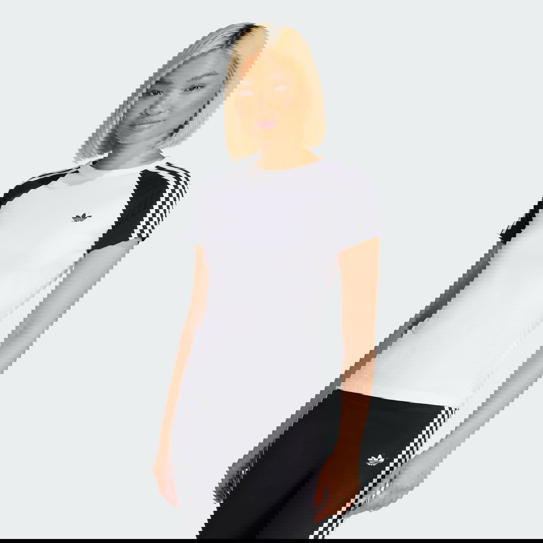 Tričko adidas Performance SST Slim Fit T-Shirt Biela | KD3799, 0