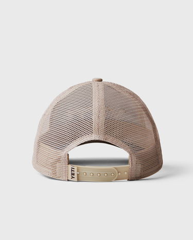 Šiltovka YETI Camo Logo Badge Low Pro Trucker Hat Béžová | 888830197783, 1