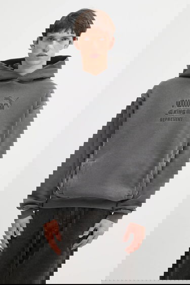 Mikina Puma Puma x REPRESENT Logo Hoodie Šedá | 632542, 0