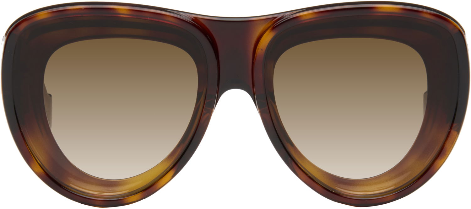 Slnečné okuliare Loewe Loewe Aviator Sunglasses Hnedá | LW40170UM6152F 840126861433, 0