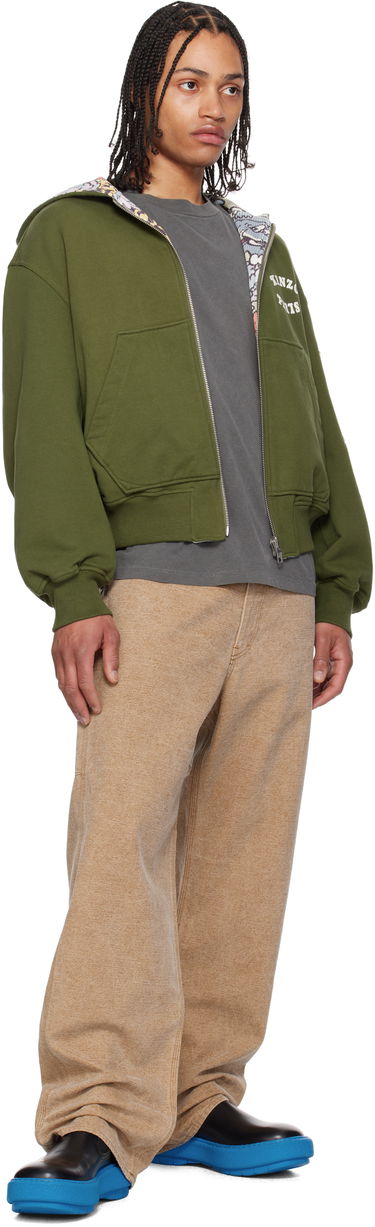 Mikina KENZO Kenzo Paris VERDY Edition Reversible Hoodie Zelené | FF55SW2514MT, 4