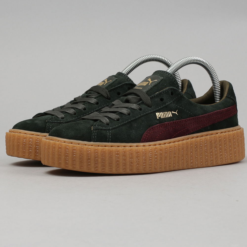 Tenisky a topánky Puma Suede Creepers Zelené | 361005 07, 1