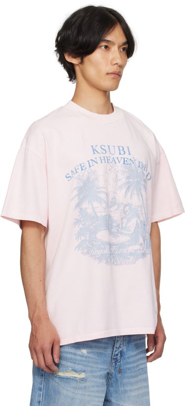 Tričko Ksubi Paradiso Ekcess Graphic T-Shirt Ružová | MPF25TE004, 1