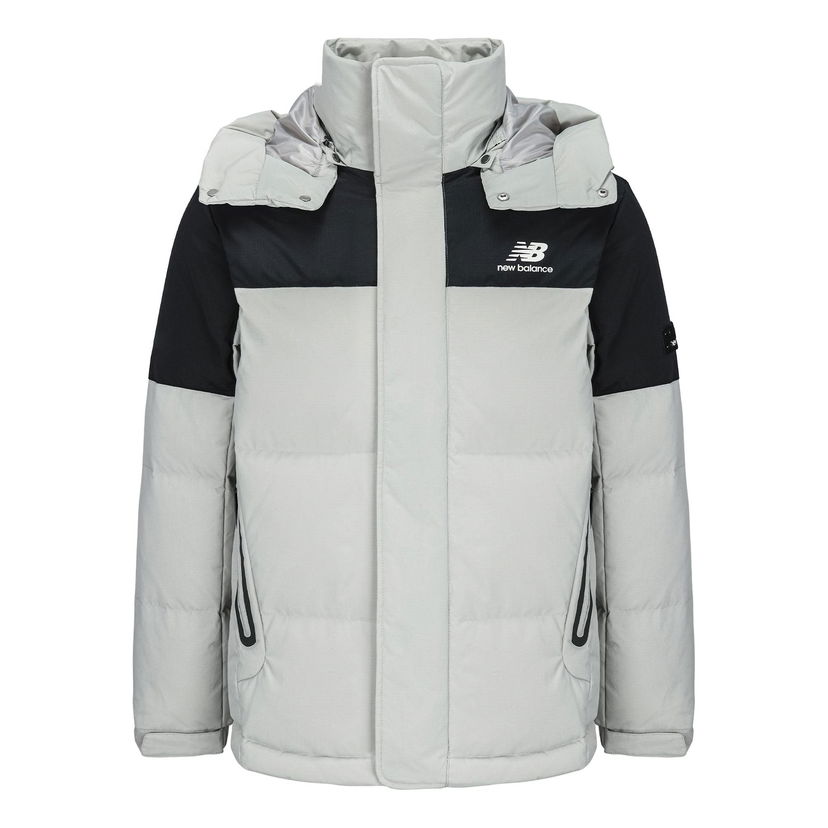 Prešívaná bunda New Balance Classic Down Winter Jacket Šedá | AMJ14323-ARF