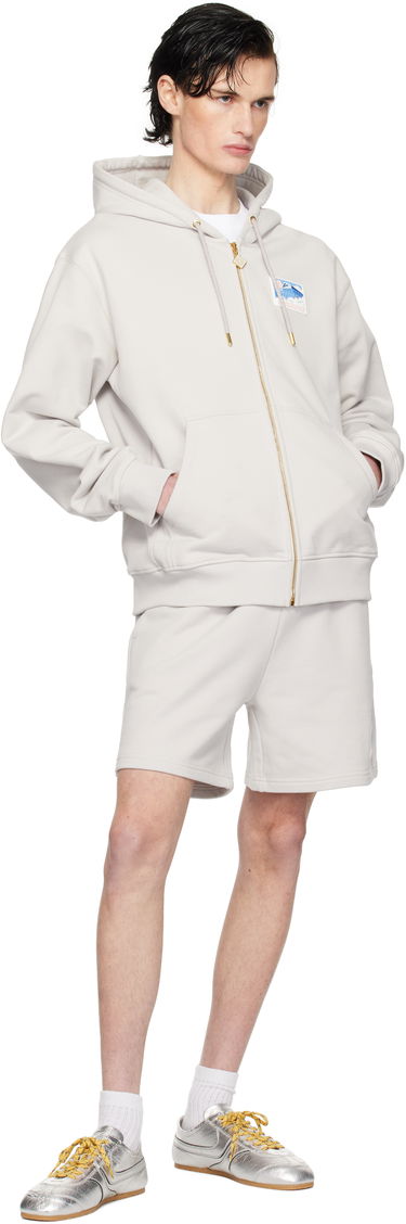 Šortky Casablanca Temple Graphic Shorts Šedá | MPS25-JTR-003-02, 3