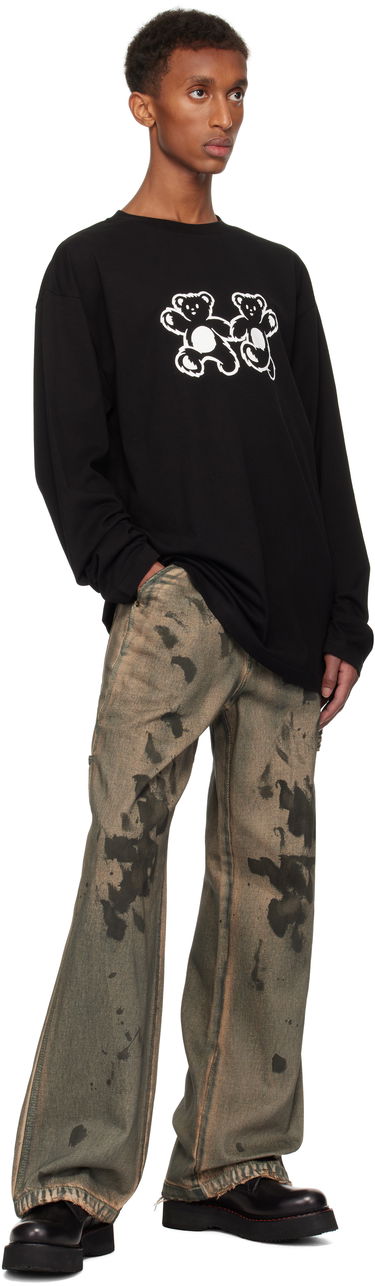 Džínsy We11done We11done Carpenter Jeans Zelené | WD-DP3-24-338-M-BG, 3