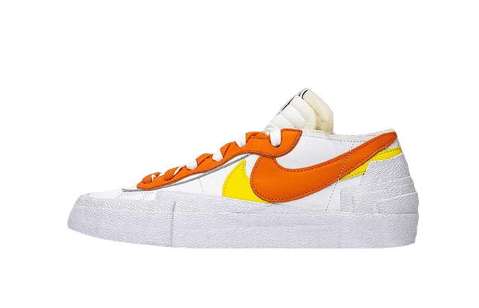 Tenisky a topánky Nike sacai x Blazer Low "Magma Orange" Biela | DD1877-100, 0