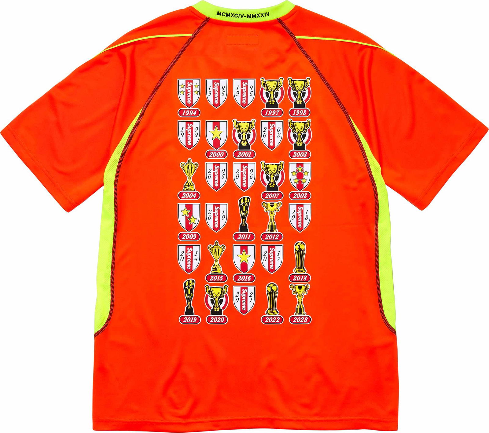 Jacquard Soccer Jersey Orange