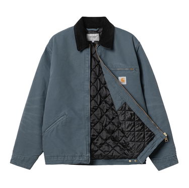 Bunda Carhartt WIP OG Detroit Jacket (Winter) "Ore / Black aged canvas" Navy | I027358_1QF_3K, 5