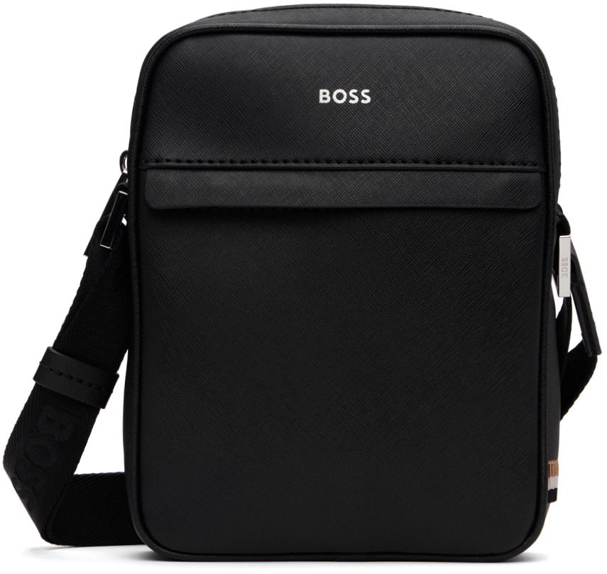 BOSS Leather Reporter Bag