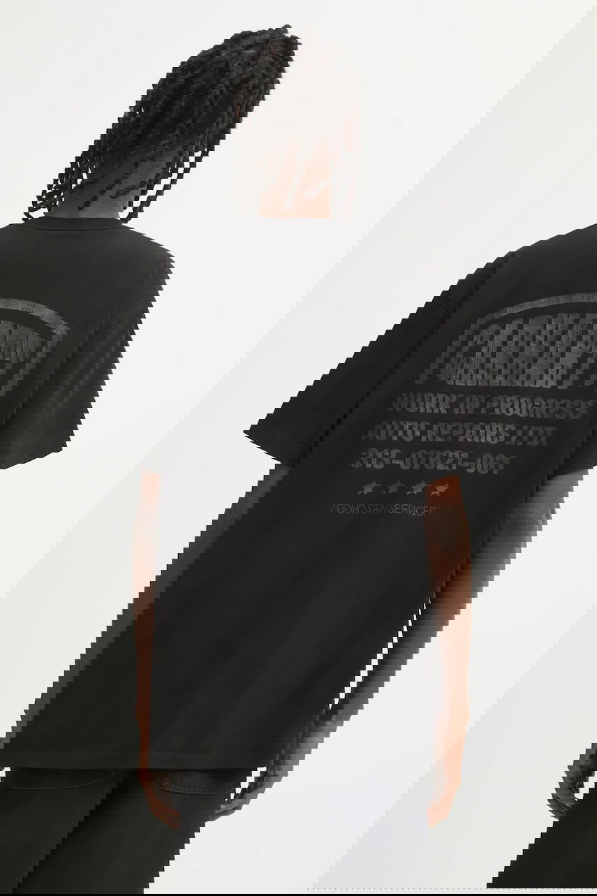 Tričko Carhartt WIP S/S Work In Progress Four Star Auto Repairs T-Shirt Čierna | I035443.89XX, 0