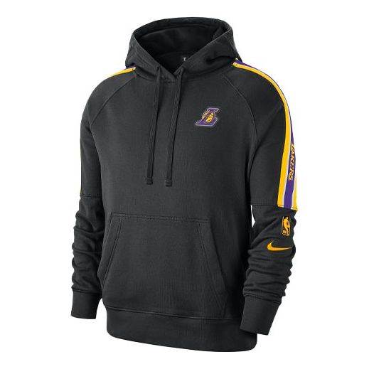Mikina Nike Los Angeles Lakers Sports Hoodie Čierna | CJ7133-010