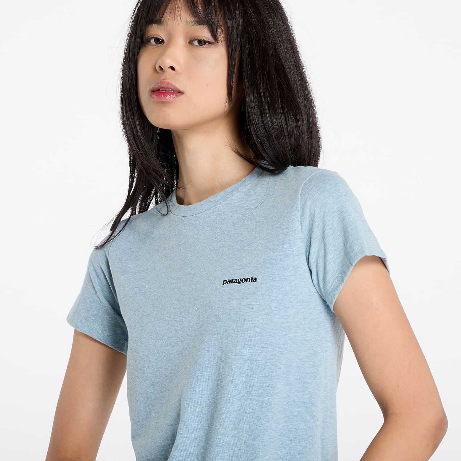 Tričko Patagonia T-shirt W's P-6 Logo Responsibili-Tee Thermal Blue S Tyrkysová | 37567 TMBL, 1