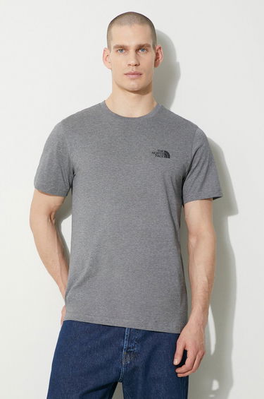 Tričko The North Face T-Shirt Simple Dome Šedá | NF0A87NGDYY1, 0