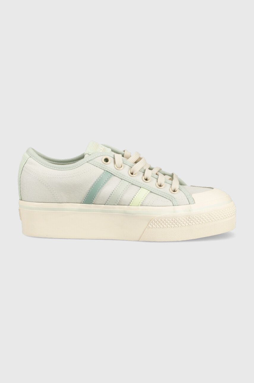 Tenisky a topánky adidas Originals Nizza Platform Béžová | GX4605, 0