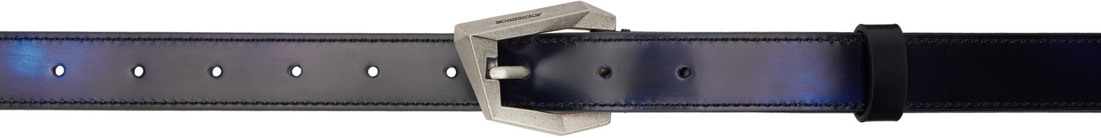 Keresto Product. 102 Navy Leather Belt