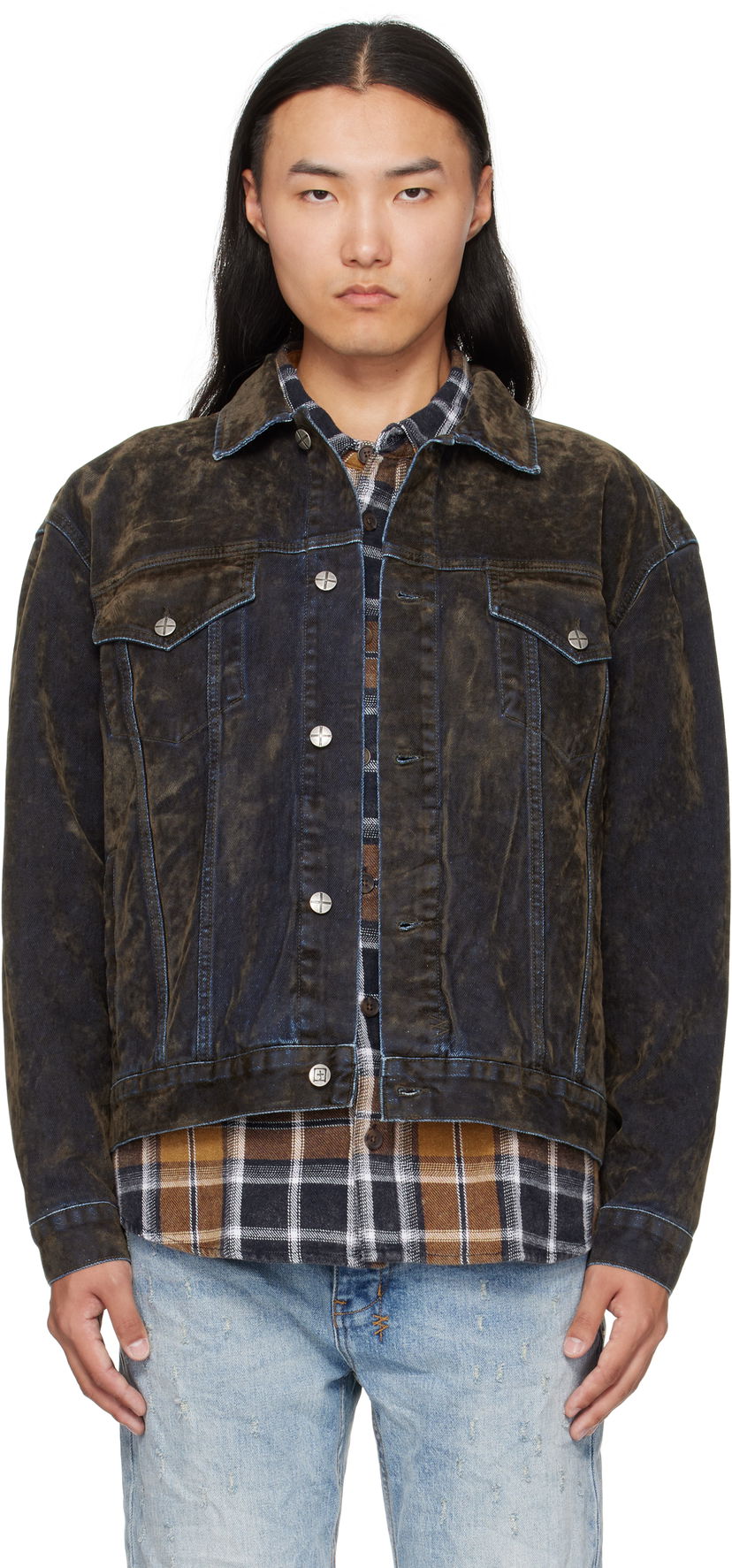 Bunda Ksubi Ksubi Oh G Denim Jacket Modrá | MFA25JK017