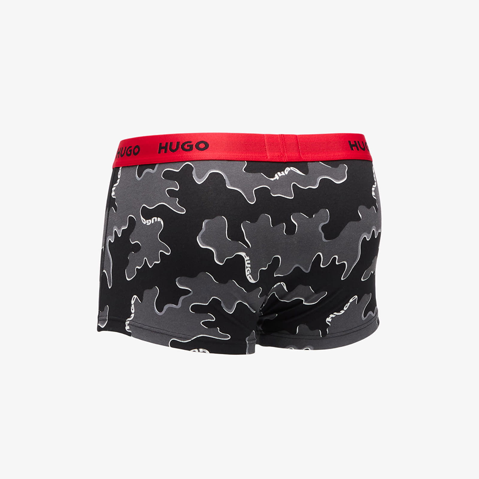 Three Pack of Trunks with Logo Waistband